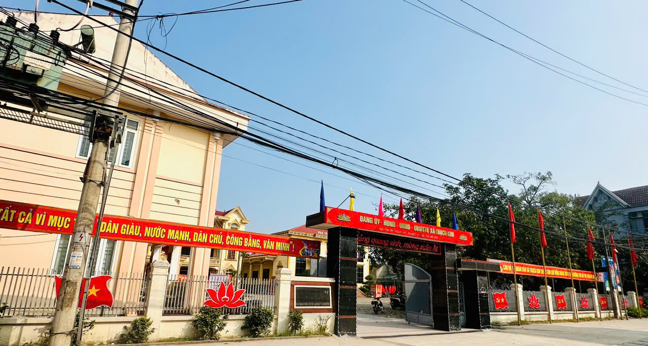 XÃ THẠCH KIM HOÀN THÀNH CÔNG TÁC TUYÊN TRUYỀN TRỰC QUAN MỪNG ĐẢNG MỪNG XUÂN  NĂM 2025.